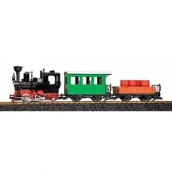 LGB 72400 Big Train G Gauge Steam Starter Train Set - Model Train Junction: Quality Parts and Art Supplies