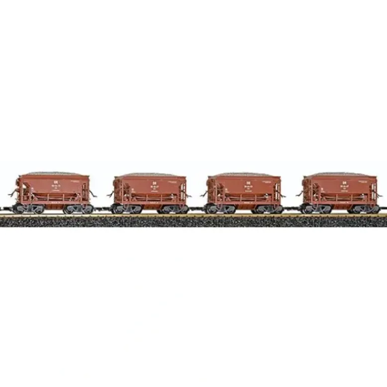 LGB 40049 Bulk Freight Car Set DR 4/ - Model Train Junction: Quality Parts and Art Supplies
