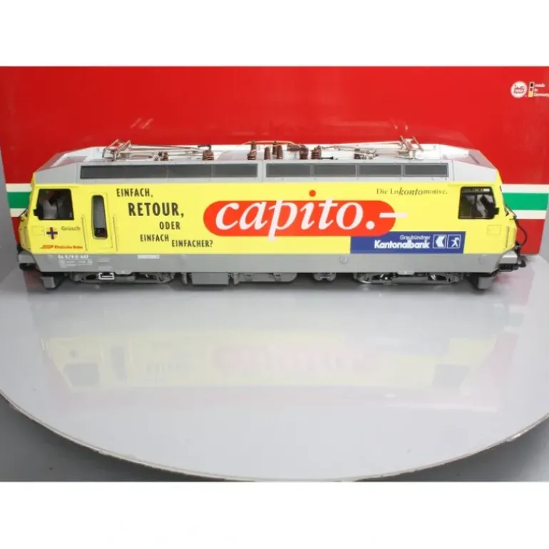 LGB 25420 Capito RhB Ge 4/4III-Elloks Electric Locomotive - Model Train Junction: Quality Parts and Art Supplies