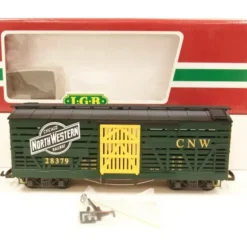 LGB 47680 Chicago & Northwestern Stock Car - Model Train Junction: Quality Parts and Art Supplies