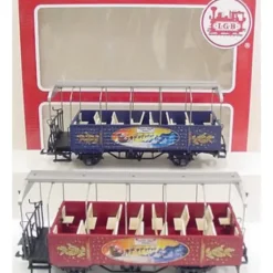 LGB 32253 Christmas Sightseeing 2-Car Passenger Set - Model Train Junction: Quality Parts and Art Supplies