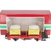 LGB 42140 Christmas Transport Car w/Gold Boxes - Model Train Junction: Quality Parts and Art Supplies