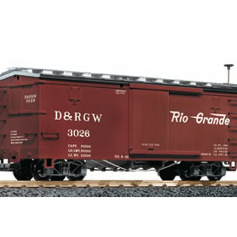 LGB 43673 D&RGW Wood Boxcar - Model Train Junction: Quality Parts and Art Supplies