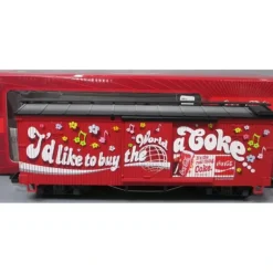 LGB 46672 G Coca-Cola Melody Boxcar with Sound - Model Train Junction: Quality Parts and Art Supplies