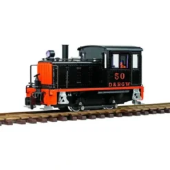 LGB 20635 G D&RGW Diesel Switcher Locomotive #50 - Model Train Junction: Quality Parts and Art Supplies