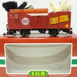 LGB 41220 G Gauge Gondola with 2 Steiff Bears - Model Train Junction: Quality Parts and Art Supplies