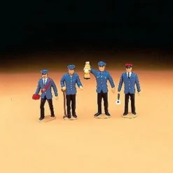 LGB 52400 G Railroad Worker Figures (Set of 4) - Model Train Junction: Quality Parts and Art Supplies