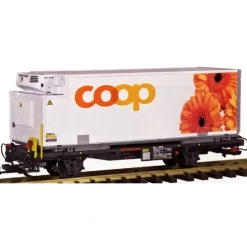 LGB 45894 G RhB COOP Gerbera Container Car - Model Train Junction: Quality Parts and Art Supplies