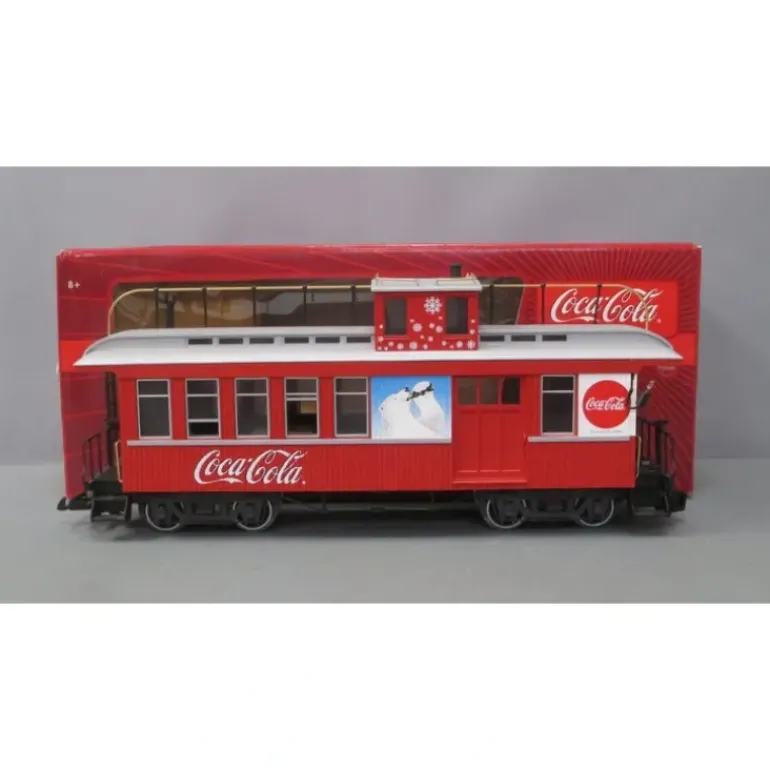 LGB 42755 G Scale Coca Cola Combo Car - Model Train Junction: Quality Parts and Art Supplies