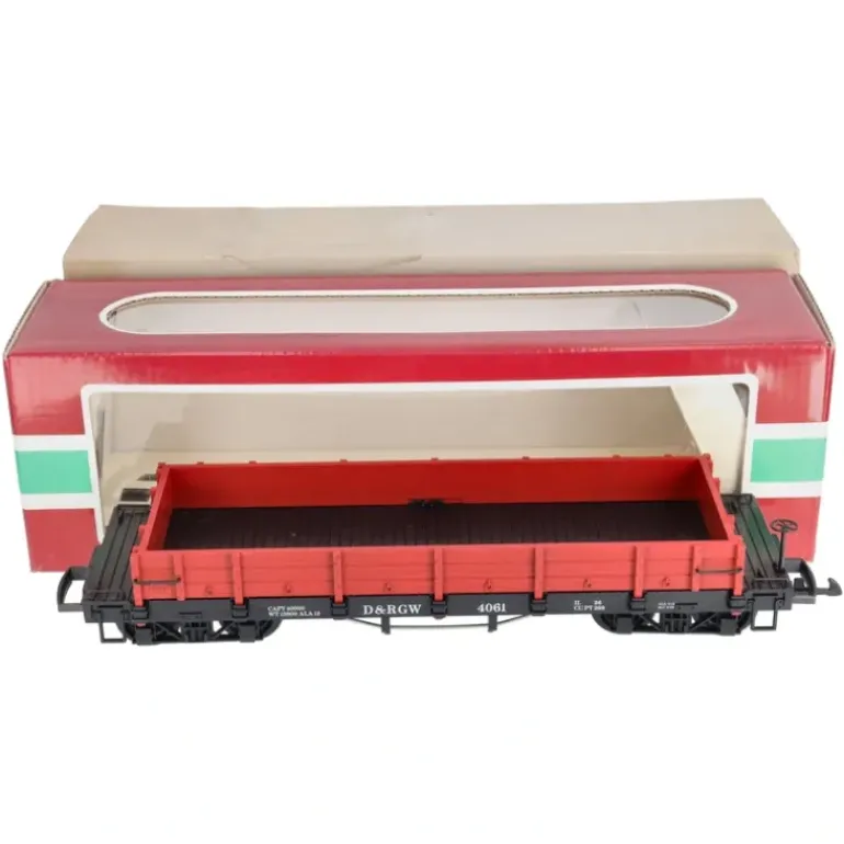 LGB 4061 G Scale Denver & Rio Grande Western Gondola LN/Box - Model Train Junction: Quality Parts and Art Supplies