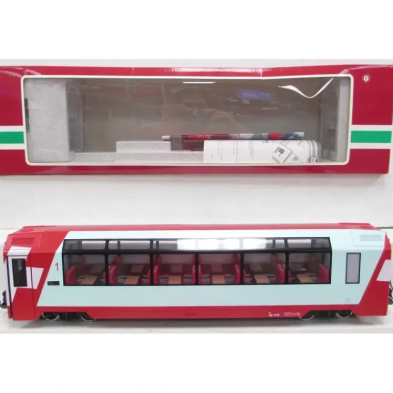 LGB 33660 G Scale Panorama Car RhB/MGB GEX - Model Train Junction: Quality Parts and Art Supplies