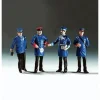 LGB 54403 G Scale Railroad Workers Set of 4 - Model Train Junction: Quality Parts and Art Supplies