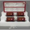 LGB 45040 G Scale Santa Fe Ore Cars (Set of 4) - Model Train Junction: Quality Parts and Art Supplies