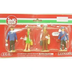 LGB 5040 G Station Figure Set Figures (Set of 4) - Model Train Junction: Quality Parts and Art Supplies