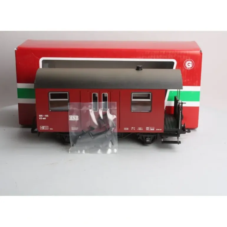 LGB 43520 HSB Baggage Car - Model Train Junction: Quality Parts and Art Supplies