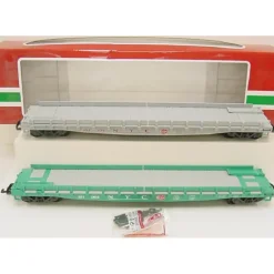 LGB 41540 New York Central Flatcar Set - Plastic Wheels - Model Train Junction: Quality Parts and Art Supplies