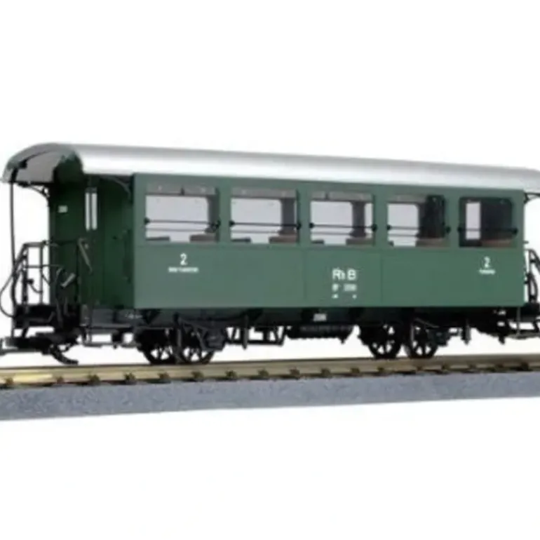 LGB 30553 Passenger Car RhB #B2081 - Model Train Junction: Quality Parts and Art Supplies