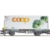 LGB 45895 RhB COOP Broccoli Container Car - Model Train Junction: Quality Parts and Art Supplies