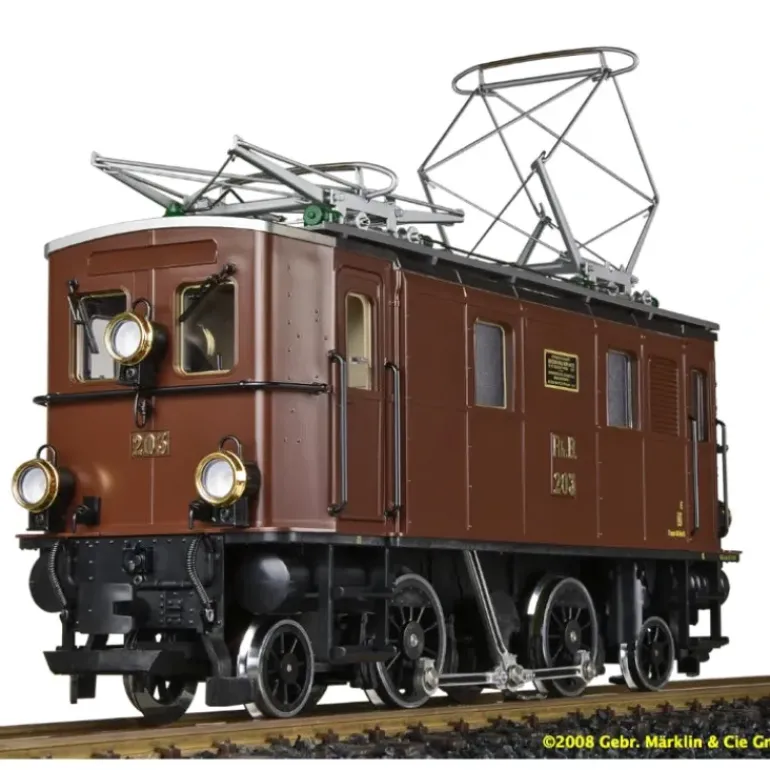 LGB 22450 RhB Ge 2/4 Electric Locomotive #203 - Model Train Junction: Quality Parts and Art Supplies