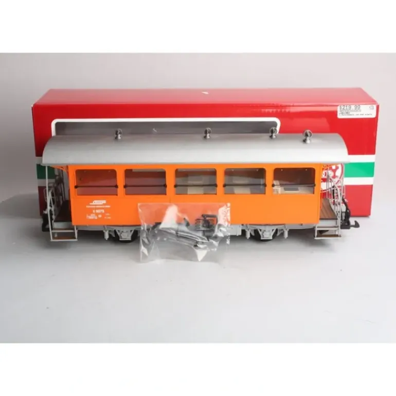LGB 31553 RhB Maintenance Car #X9079 - Model Train Junction: Quality Parts and Art Supplies