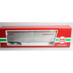 LGB 41573 RhB Sliding Wall Boxcar - Model Train Junction: Quality Parts and Art Supplies