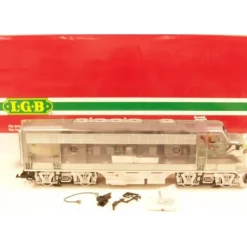 LGB 22578 See-Thru F7A Diesel Locomotive - Model Train Junction: Quality Parts and Art Supplies