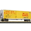 LGB 40933 Union Pacific 50 ft. Steel Boxcar - Plastic Wheels - Model Train Junction: Quality Parts and Art Supplies