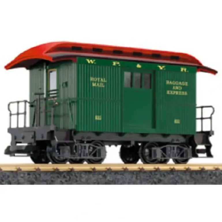 LGB 33050 WP&Y Baggage Car - Model Train Junction: Quality Parts and Art Supplies
