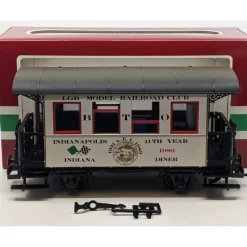 LGB 3007CC G Scale Model Railroad Club Caboose Diner LN/Box - Model Train Junction: Quality Parts and Art Supplies