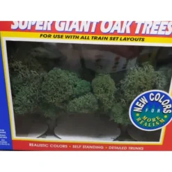 Life Like 1052 All Scales Super Giant Oak Trees (Pack of 2) - Model Train Junction: Quality Parts and Art Supplies