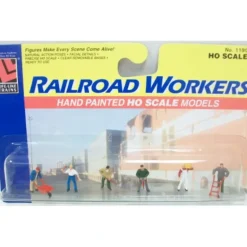 Life Like 1190 HO Railroad Workers Hand Painted Figures (Set of 6) - Model Train Junction: Quality Parts and Art Supplies