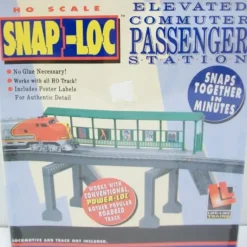 Life Like 1376 HO Snap-Loc Elevated Passenger Station - Model Train Junction: Quality Parts and Art Supplies