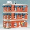 Life Like 433-433-7482 N Scale Downtown Hotel Building Kit - Model Train Junction: Quality Parts and Art Supplies