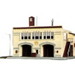 Life Like 7483 N Scale Volunteer Fire Company - Model Train Junction: Quality Parts and Art Supplies