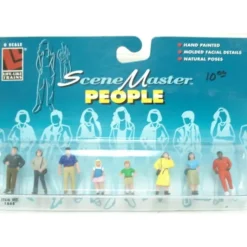 Life Like 1668 O Townspeople Figures (Set of 8) - Model Train Junction: Quality Parts and Art Supplies