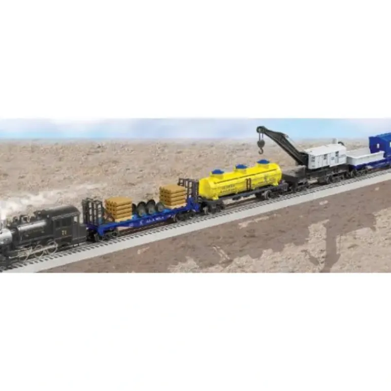 Lionel 6-30045 Alaska Work Train O Gauge Steam Train Set - Model Train Junction: Quality Parts and Art Supplies