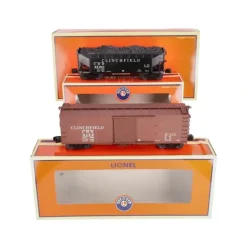 Lionel 6-27061 Clinchfield Steam Freight Cars (Set of 2) - Model Train Junction: Quality Parts and Art Supplies