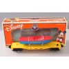 Lionel 6-26049 Disney Flat w/Speedboat Willy Boat - Model Train Junction: Quality Parts and Art Supplies