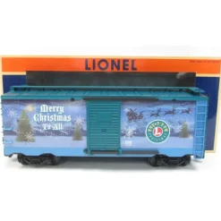Lionel 8-87029 G Scale 2007 Christmas Boxcar - Model Train Junction: Quality Parts and Art Supplies