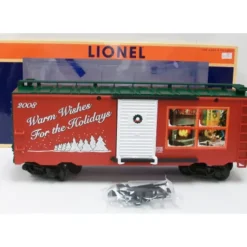 Lionel 8-87030 G Scale 2008 Christmas Boxcar - Model Train Junction: Quality Parts and Art Supplies