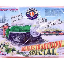 Lionel 6-31966 Holiday Tradition Special O Gauge Steam Train Set - Model Train Junction: Quality Parts and Art Supplies