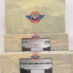 Lionel 6-35413 Lionel Lines Aluminum Steamlined Passenger Cars (Set of 2) - Model Train Junction: Quality Parts and Art Supplies