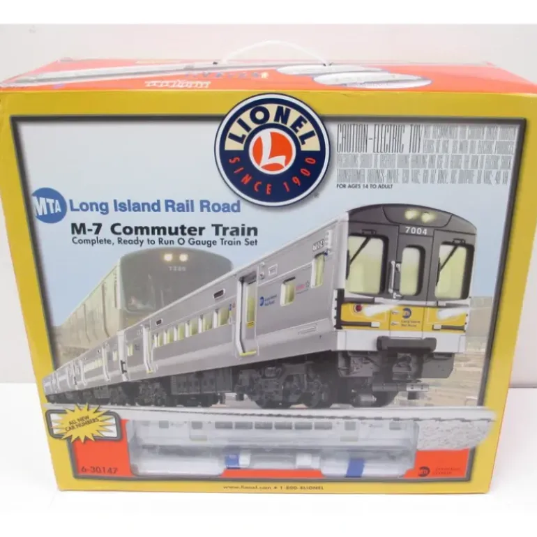 Lionel 6-30147 MTA Long Island RR M-7 O Gauge Electric Commuter Train Set - Model Train Junction: Quality Parts and Art Supplies