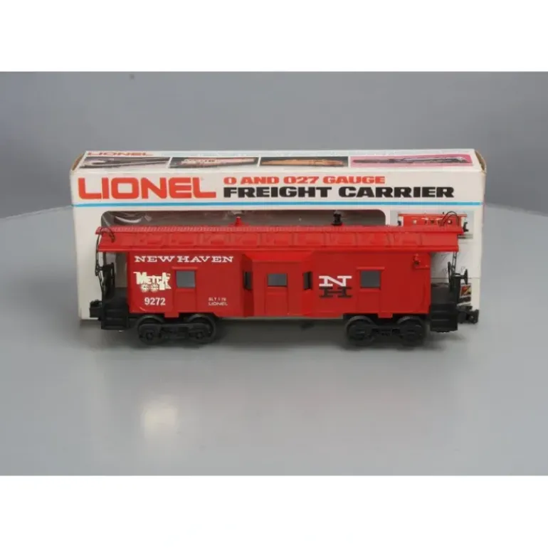 Lionel 6-9272 New Haven Bay Window Lighted Caboose (METCA) EX/Box - Model Train Junction: Quality Parts and Art Supplies