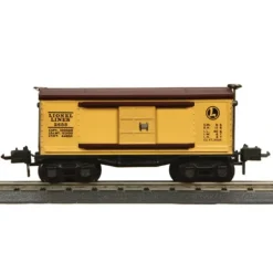 Lionel 11-70039 No.2655 O Gauge Box Car Yellow/Brown - Model Train Junction: Quality Parts and Art Supplies