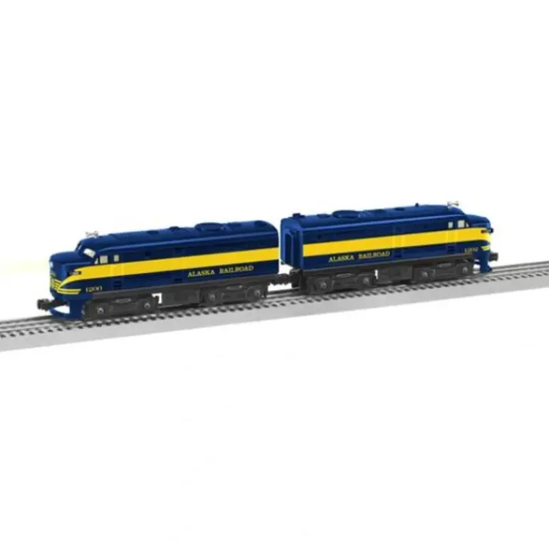 Lionel 6-38224 O Alaska Alco AA Diesel Locomtoive Set #1200/1202 - Model Train Junction: Quality Parts and Art Supplies