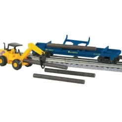 Lionel 6-21665 O Alaska Operating Log Dump Car with Vehicle - Model Train Junction: Quality Parts and Art Supplies
