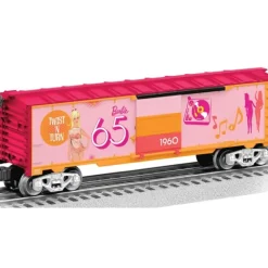 Lionel 2428430 O Barbie 65th Anniversary 1960's Boxcar - Model Train Junction: Quality Parts and Art Supplies