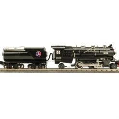 Lionel 11-6001-1 O Black w/Brass Trim Steam Locomotive w/PS2 #263E - Model Train Junction: Quality Parts and Art Supplies