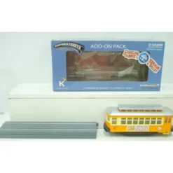 Lionel 6-21649 O City Traction Co. Trolley w/ Ringling Bros. Banner Add-On Pack - Model Train Junction: Quality Parts and Art Supplies